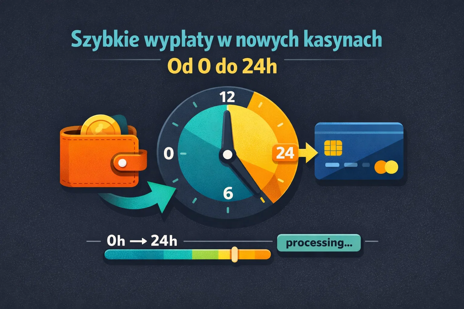 Szybkie wypłaty w nowych kasynach – Od 0 do 24h