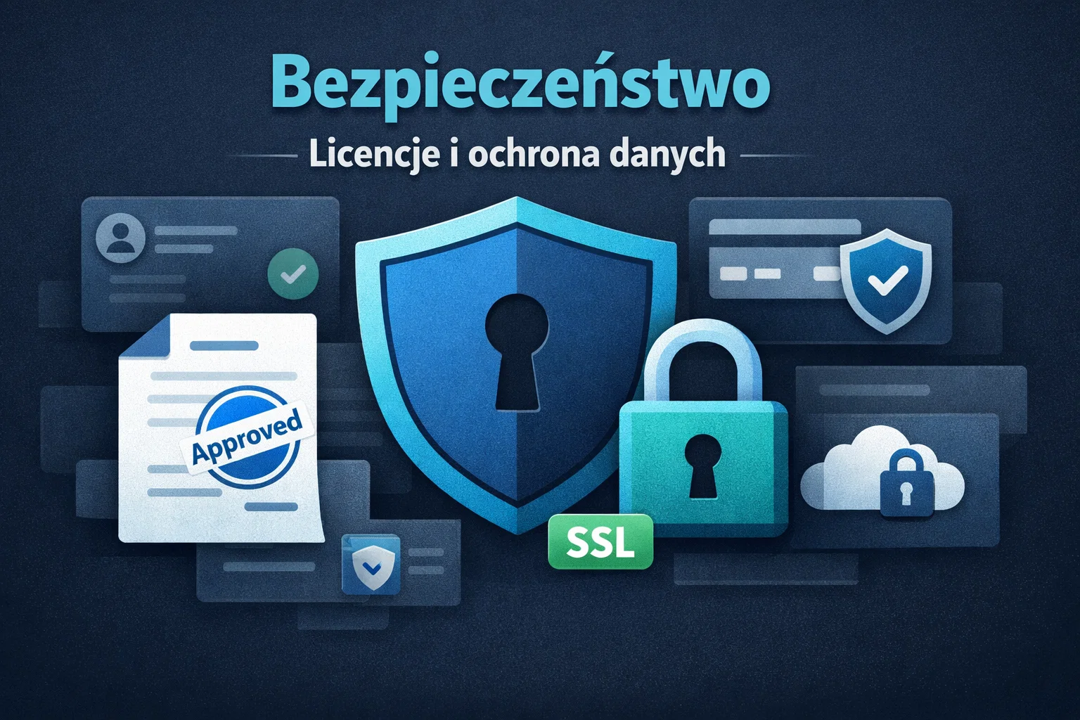 Bezpieczeństwo – Licencje i ochrona danych