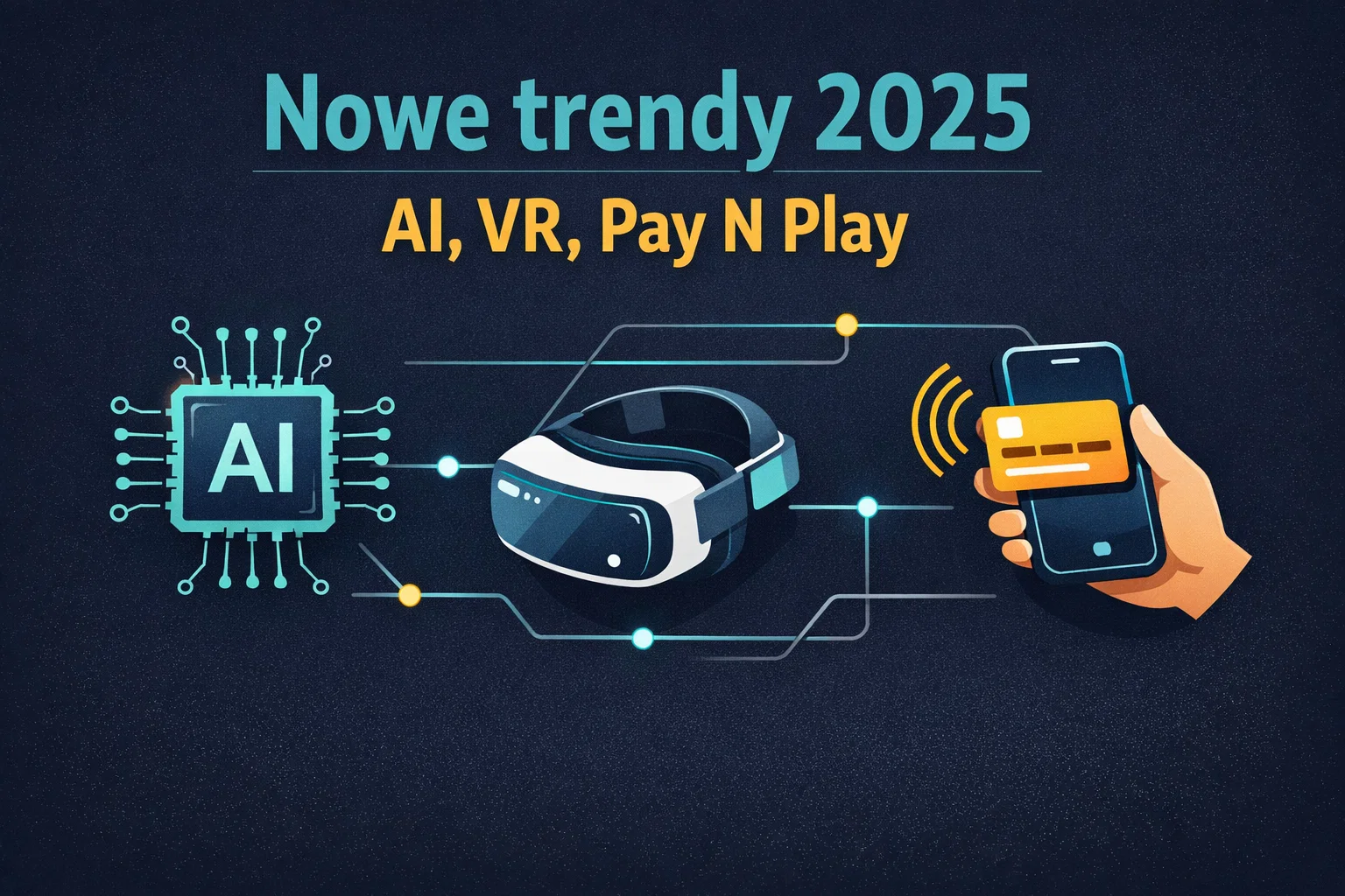 Nowe trendy 2026 – AI, VR, Pay N Play
