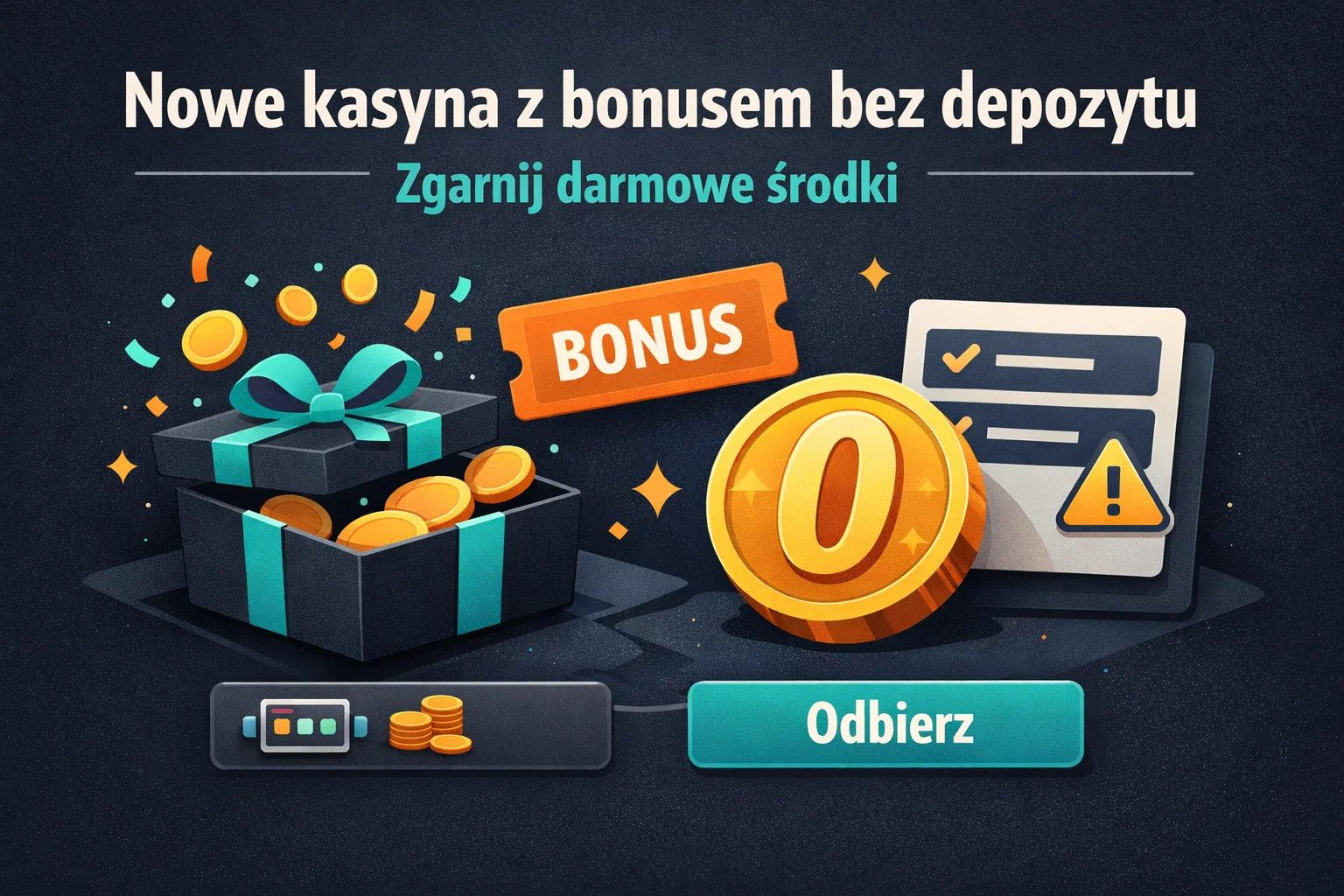 Nowe kasyna z bonusem bez depozytu – Zgarnij darmowe środki