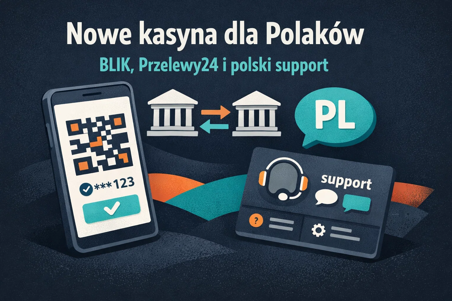 Nowe kasyna dla Polaków – BLIK, Przelewy24 i polski support